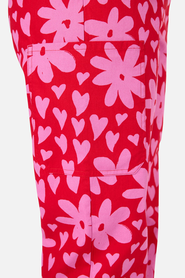 Princess Highway - Valentina Scrub Set - red