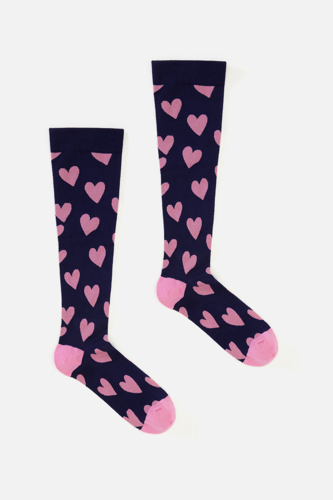 Princess Highway - Navy hearts Compression socks - navy