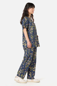 Princess Highway - Dreamy Native scrub set - navy