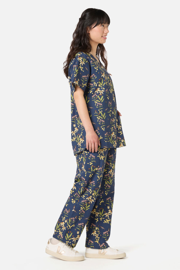 Princess Highway - Dreamy Native scrub set - navy