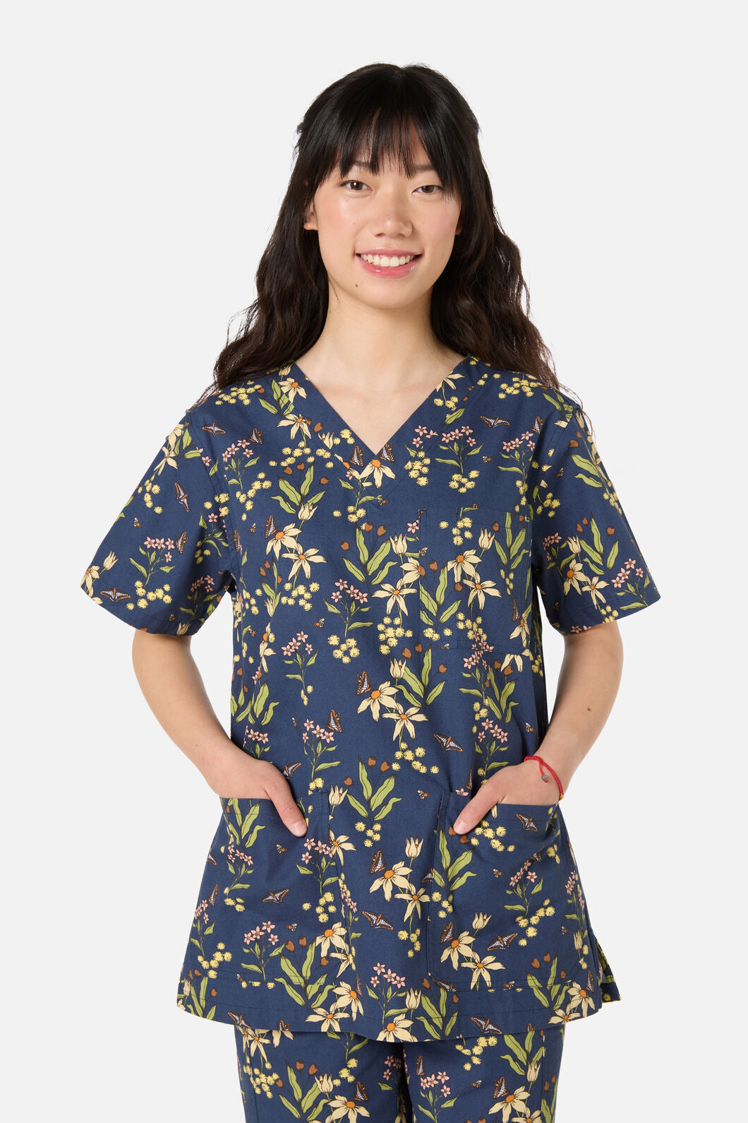 Princess Highway - Dreamy Native scrub set - navy