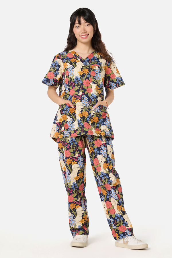 Princess Highway - Poodle scrub set - navy