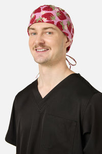 Princess Highway - Strawberry Scrub Hat - pink
