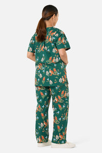 Princess Highway - Rock Wallaby Scrub Set - green