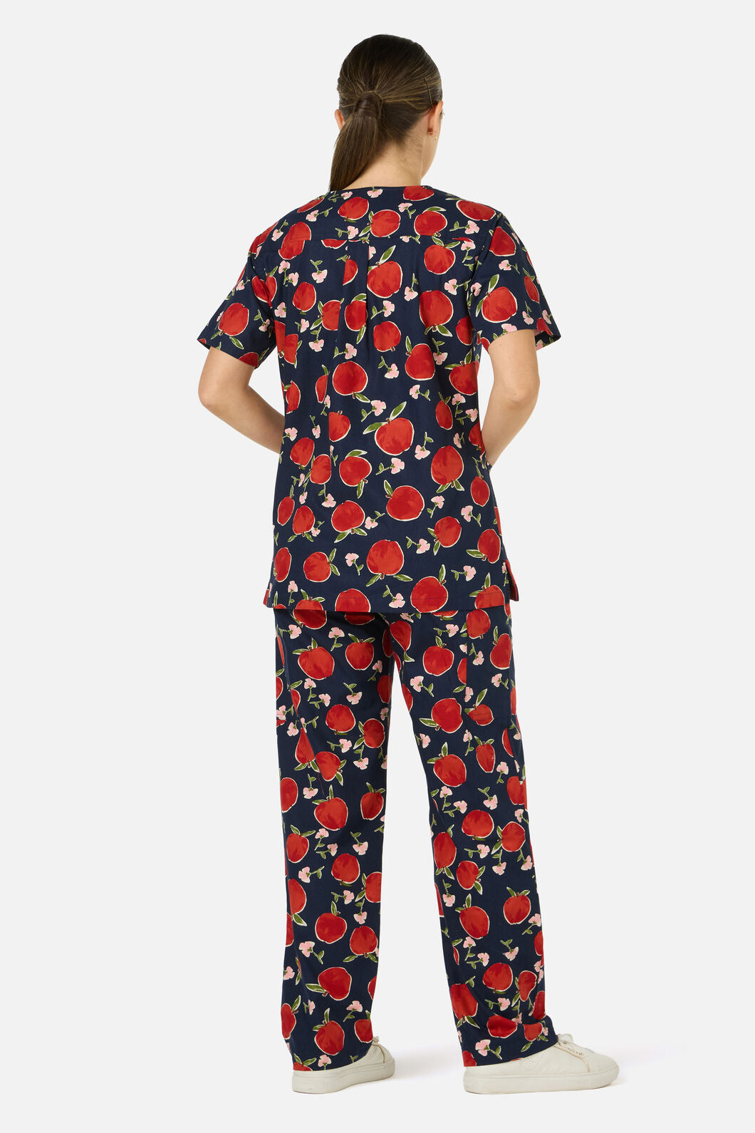 Princess Highway - Sweet Apple scrub set - navy