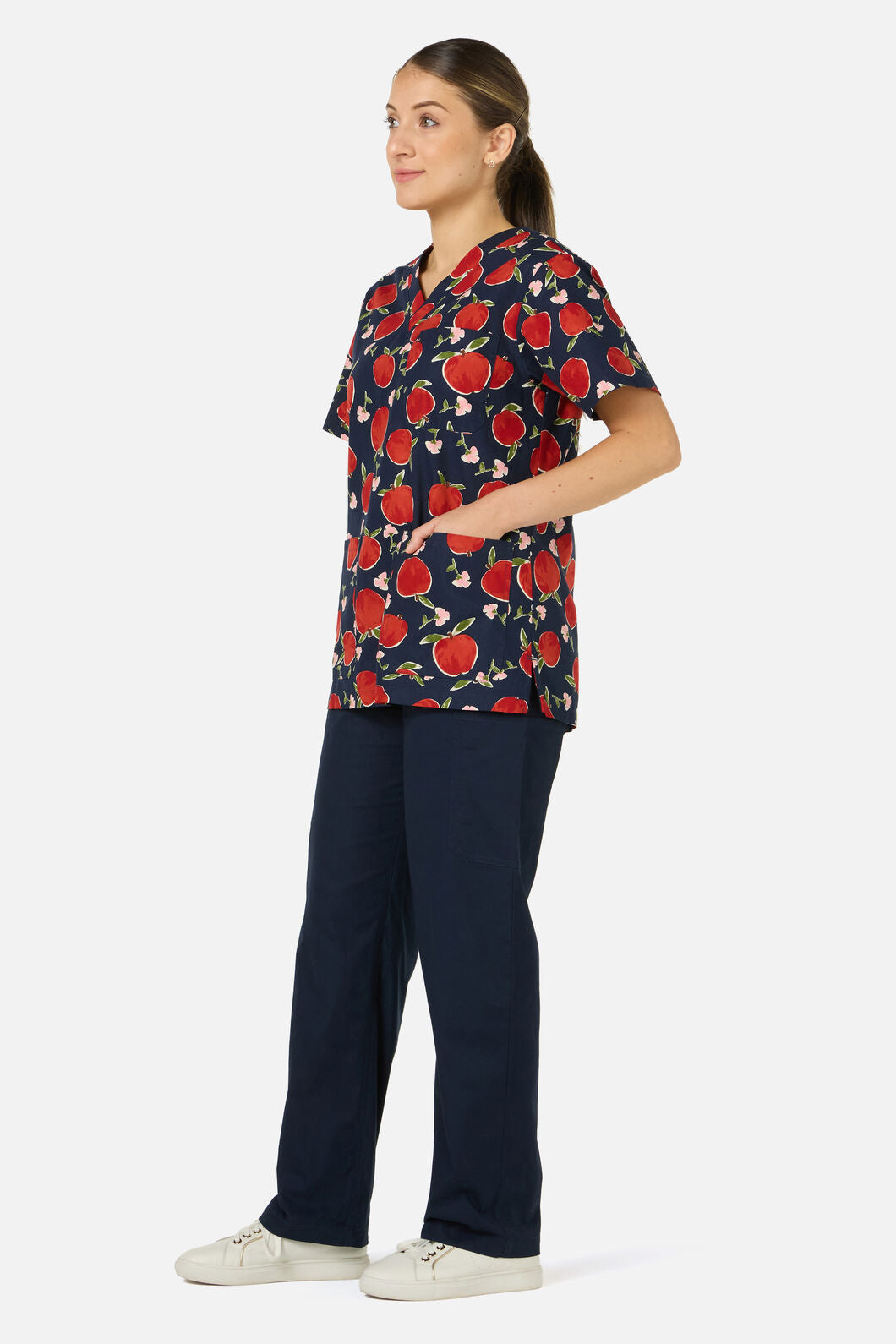 Princess Highway - Sweet Apple top&pant scrub set - navy