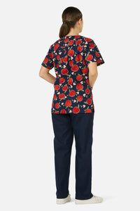 Princess Highway - Sweet Apple top&pant scrub set - navy
