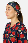 Princess Highway - Sweet Apple scrub headband - navy