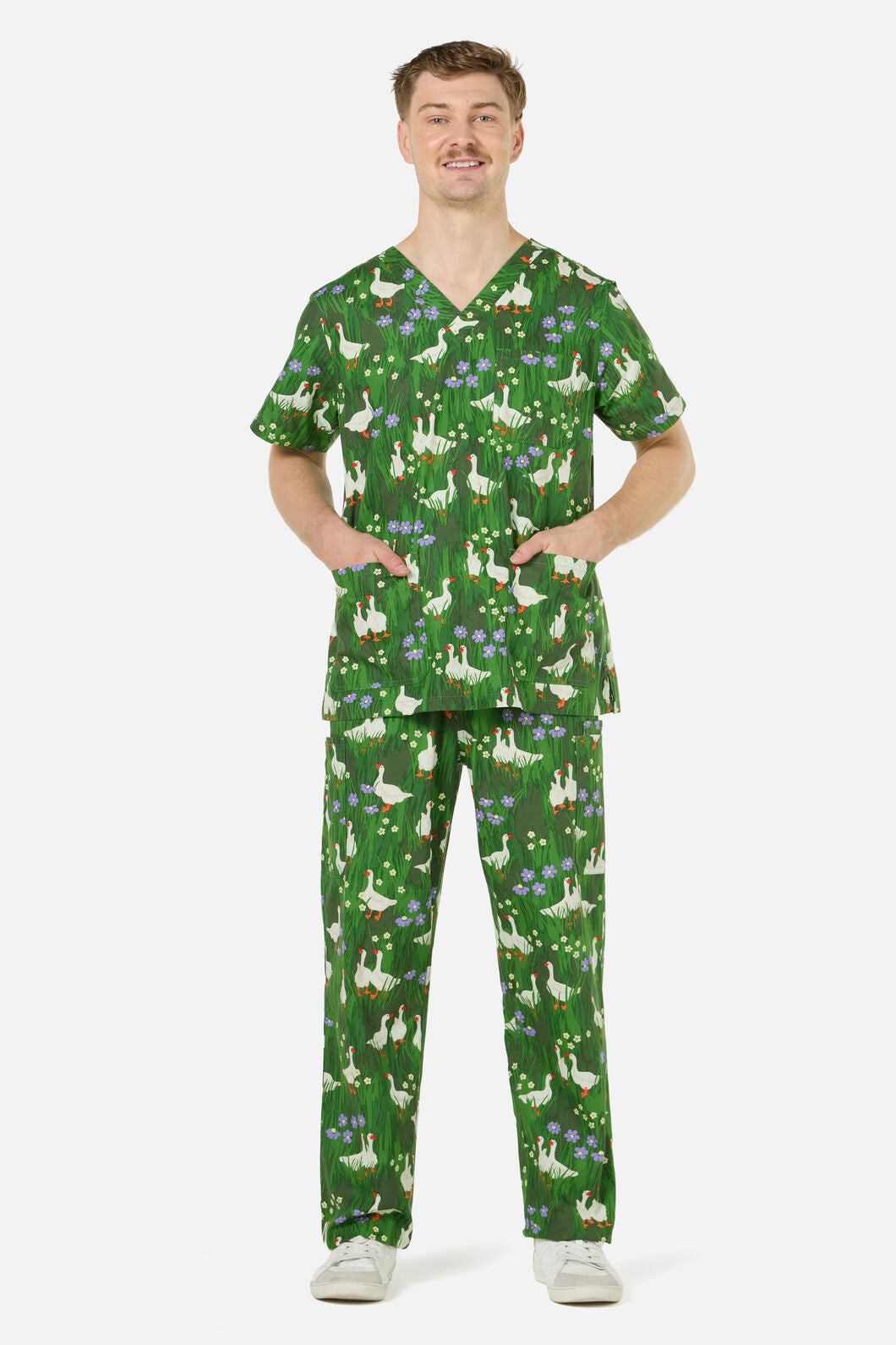 Princess Highway - Lucy Goosey scrub set - green