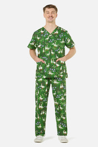 Princess Highway - Lucy Goosey scrub set - green