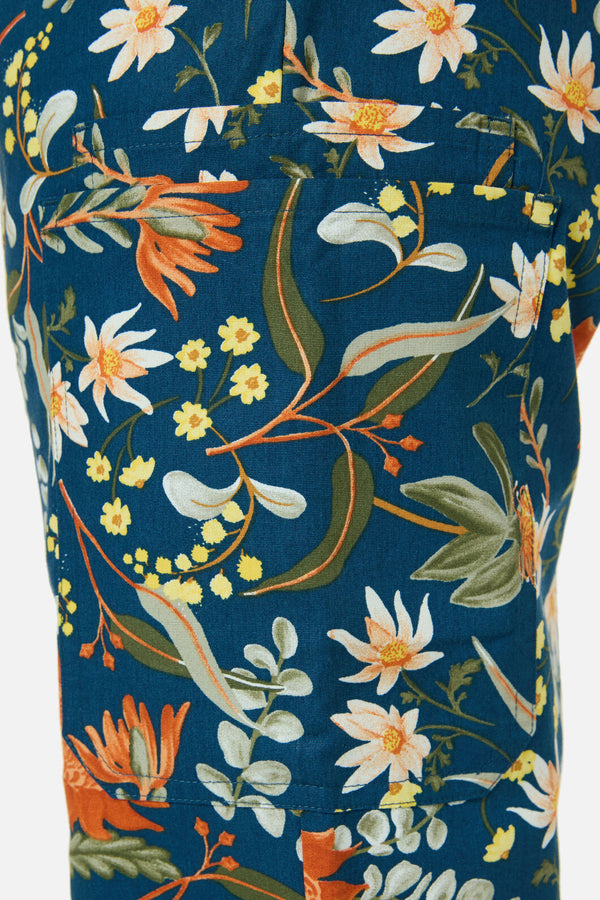 Princess Highway - Opal Native scrub set - teal