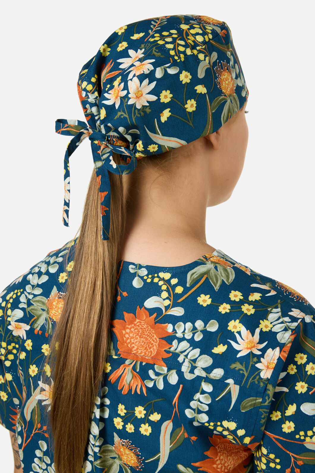 Princess Highway - Opal Native Scrub Hat - teal