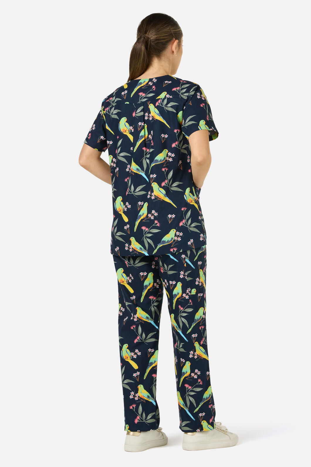 Princess Highway - Parrot Scrub Set - navy