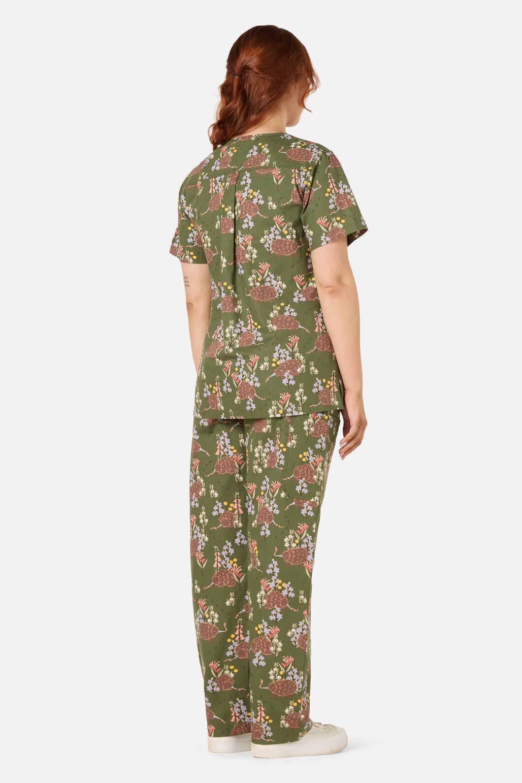 Princess Highway - Echidna Scrub Set - green