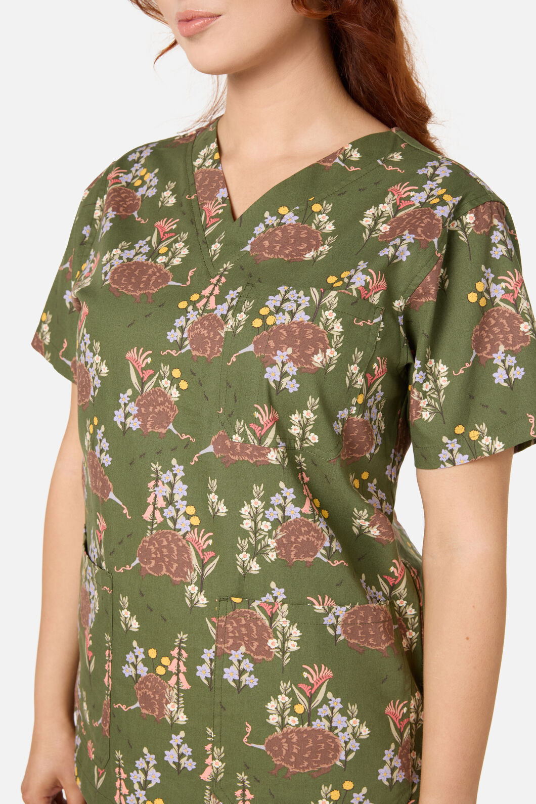 Princess Highway - Echidna Scrub Set - green