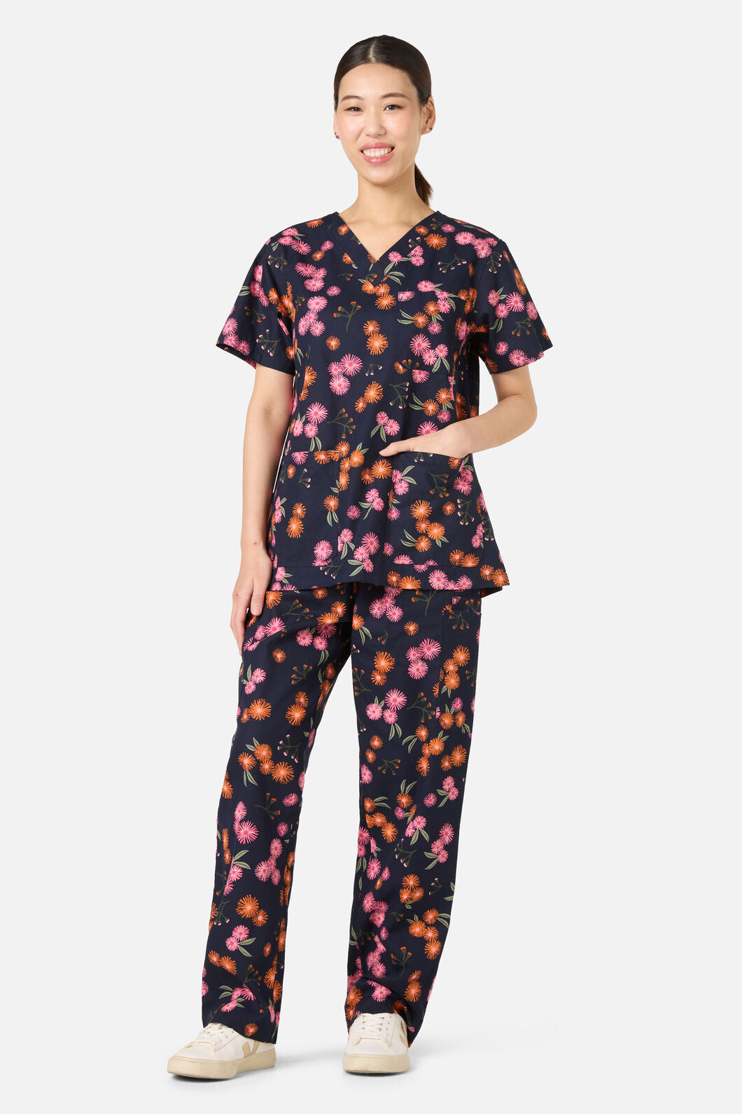 Princess Highway - Gumnut Puffs scrub set - navy