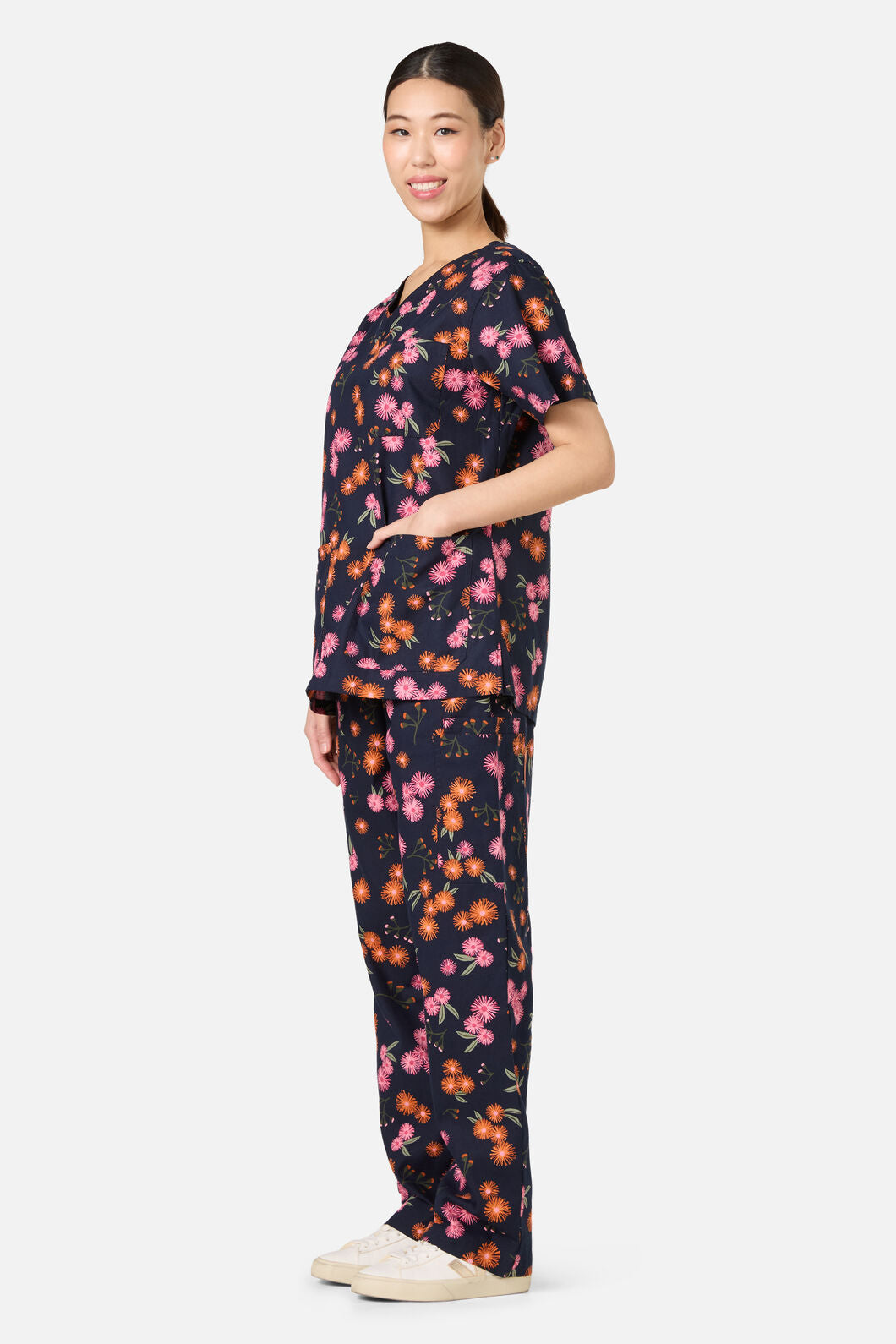 Princess Highway - Gumnut Puffs scrub set - navy