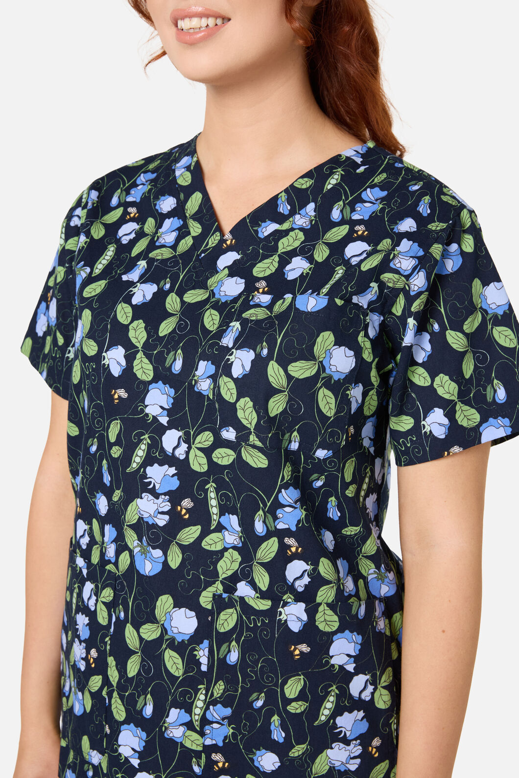 Princess Highway - Sweet Pea Scrub Set - navy