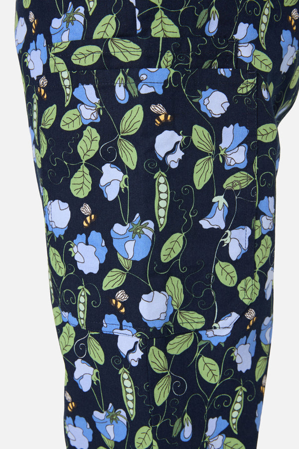 Princess Highway - Sweet Pea Scrub Set - navy