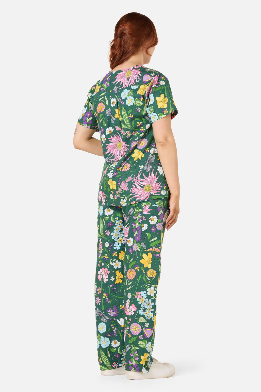 Princess Highway - Magical Garden Scrub Set - green