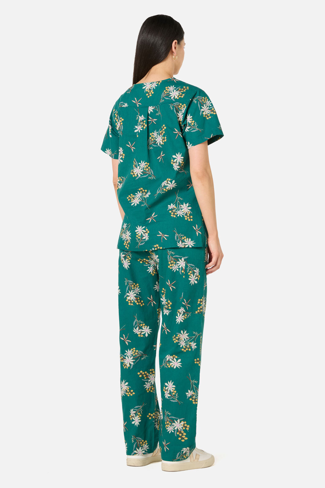 Princess Highway - Penny Native Scrub Set - green