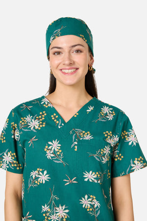 Princess Highway - Penny Native Scrub Hat - green