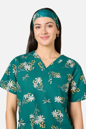 Princess Highway - Penny Native Scrub Headband - green