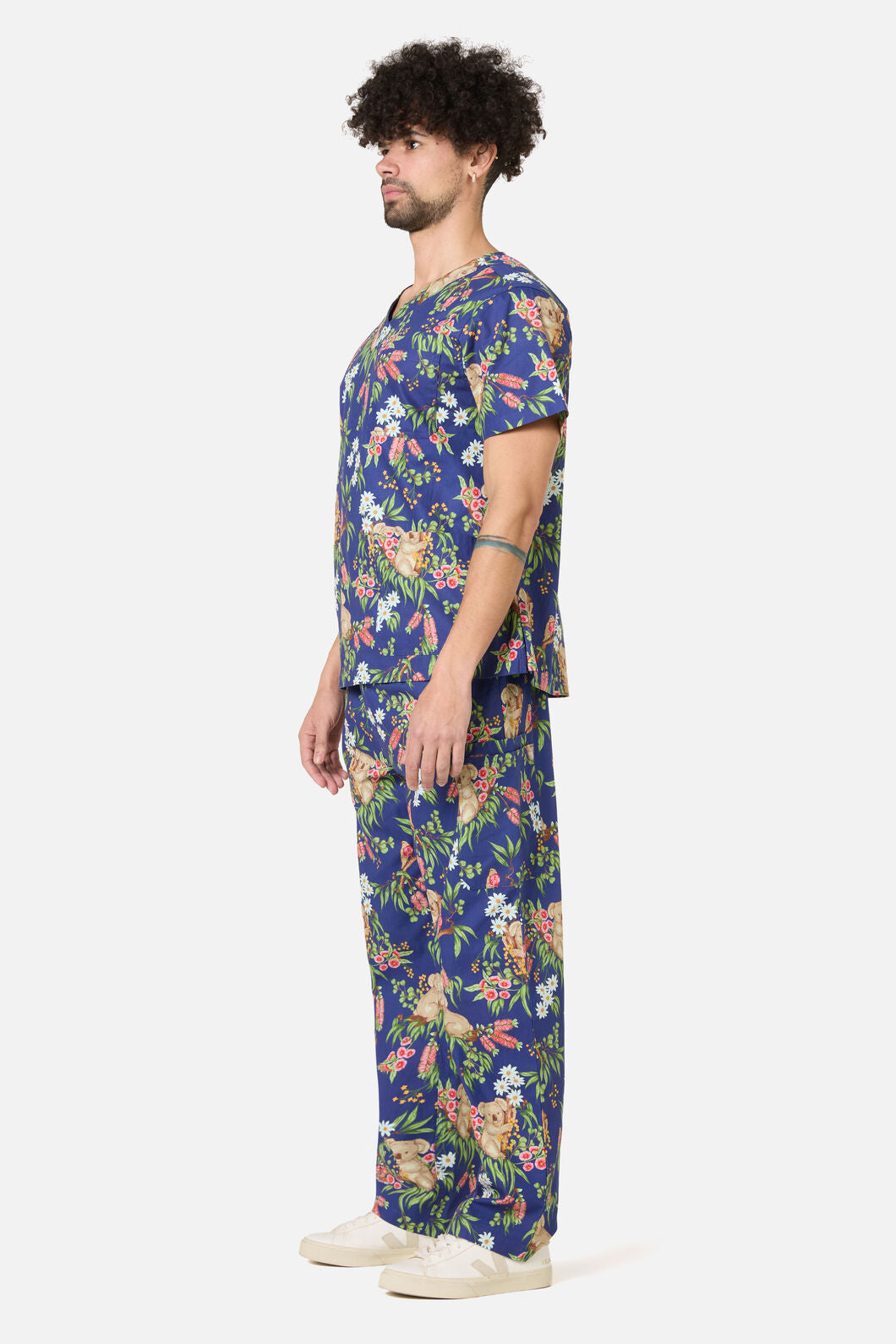 Princess Highway - Native Koala Scrub Set - navy