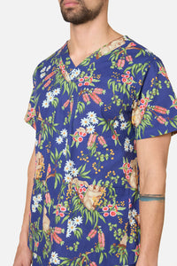 Princess Highway - Native Koala Scrub Set - navy