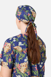 Princess Highway - Native Koala Scrub Hat - navy