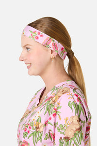 Princess Highway - Native Koala Scrub Headband Pink - pink