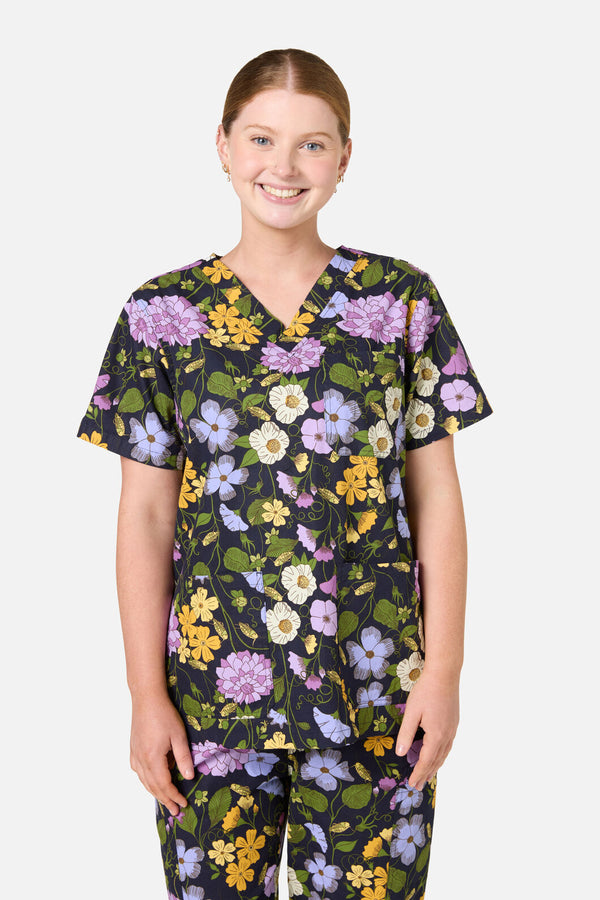 Princess Highway - Grasshopper Scrub Set - navy