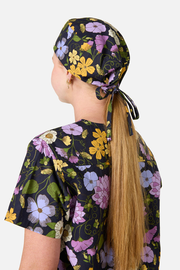 Princess Highway - Grasshopper Scrub Hat - navy