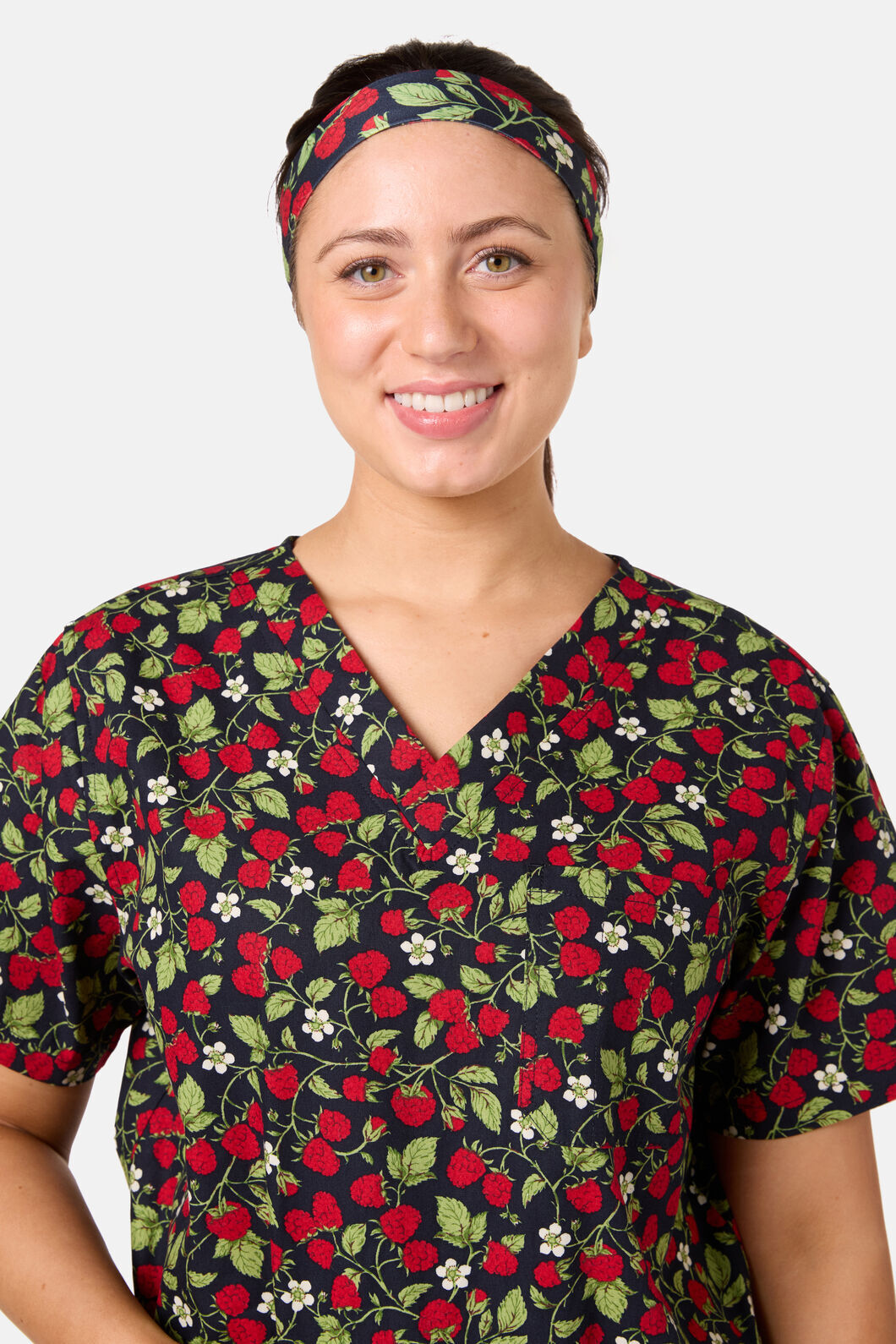 Princess Highway - Raspberry Scrub Headband - navy