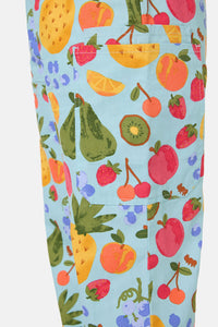 Princess Highway - Blue Fruitbowl Scrub Set - blue