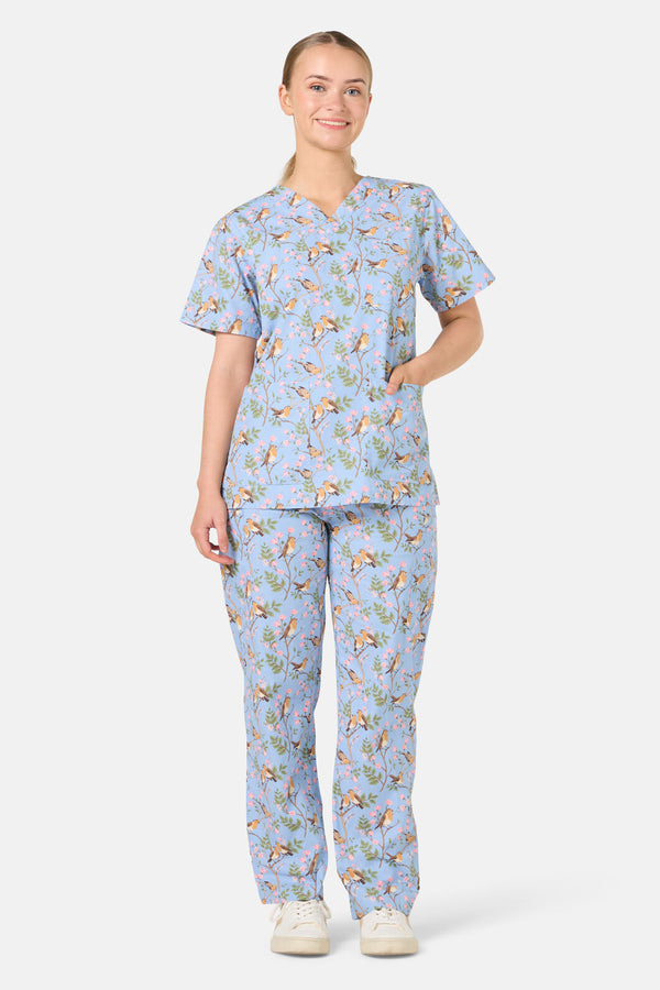 Princess Highway - Robin Scrub Set - light-blue