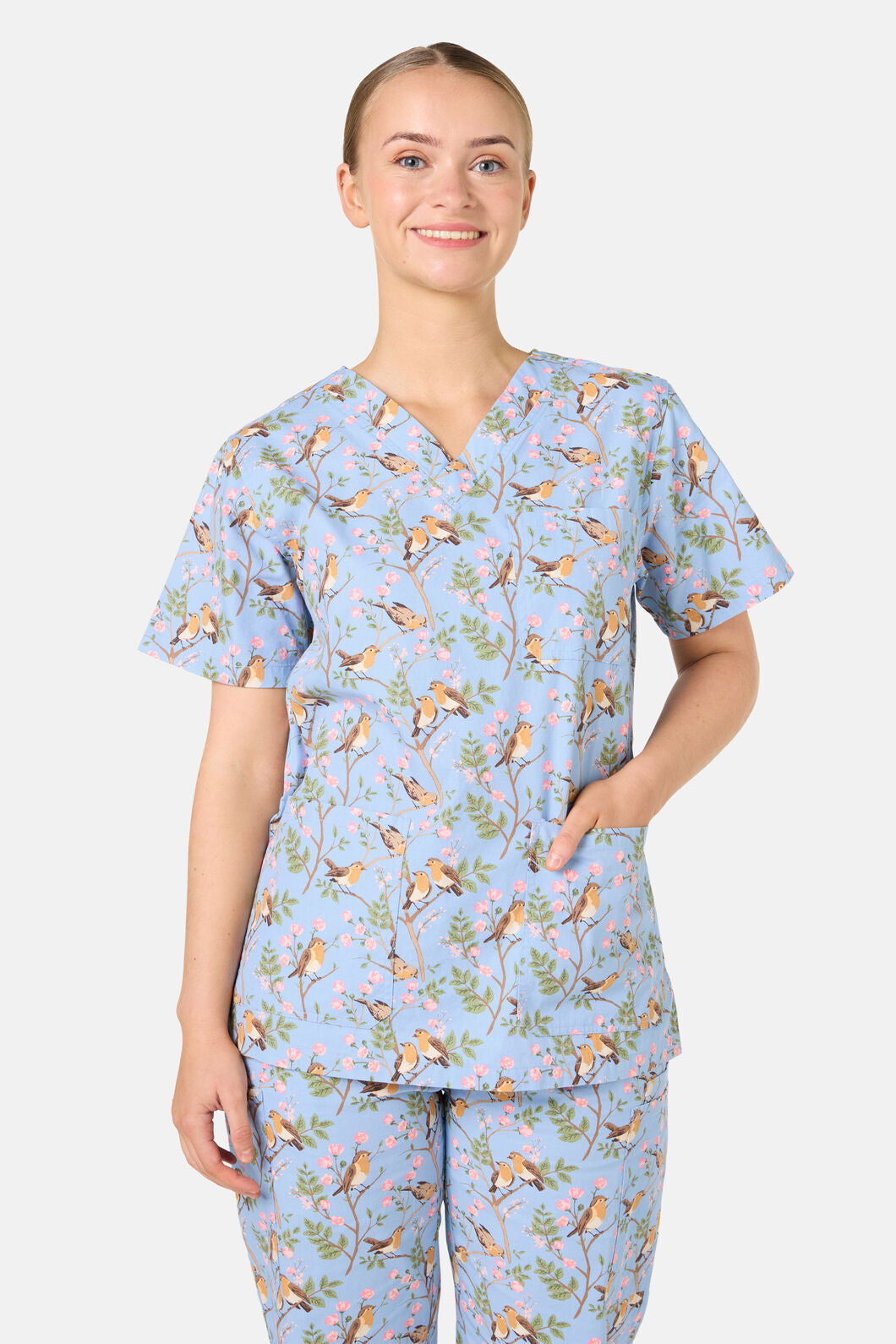 Princess Highway - Robin Scrub Set - light-blue