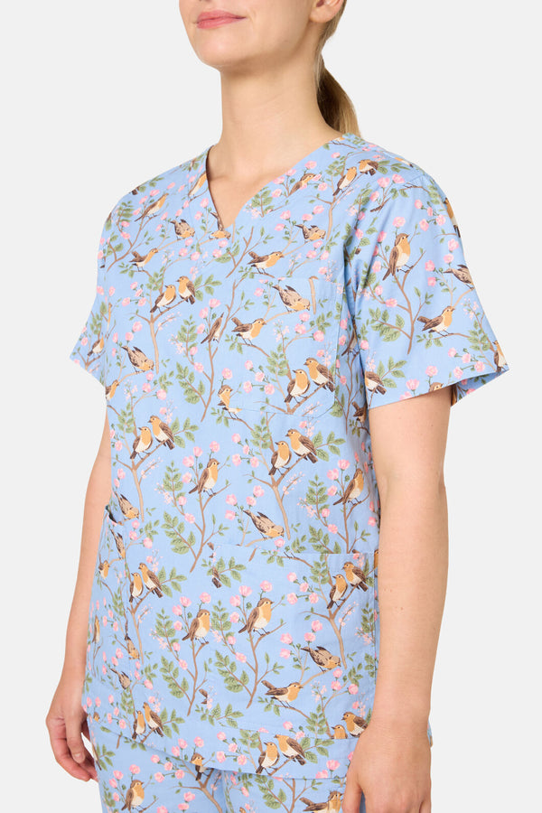 Princess Highway - Robin Scrub Set - light-blue