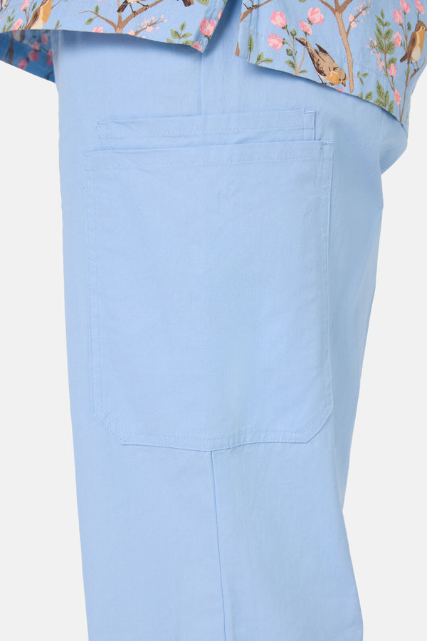Princess Highway - Robin Mixed Scrub Set - light-blue