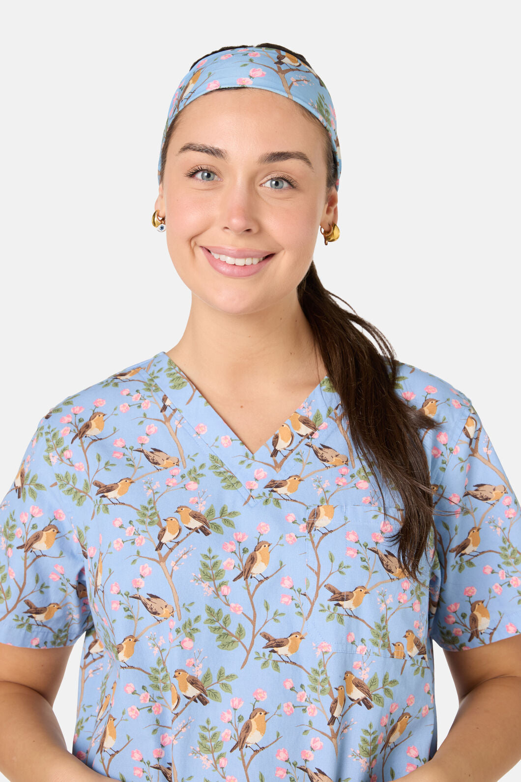 Princess Highway - Robin Scrub Headband - light-blue