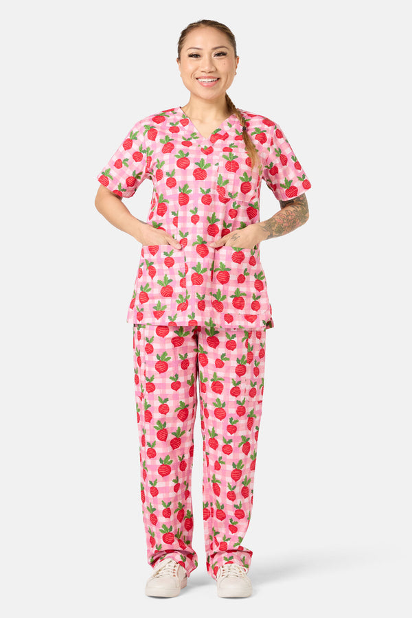 Princess Highway - Radish Scrub Set - pink