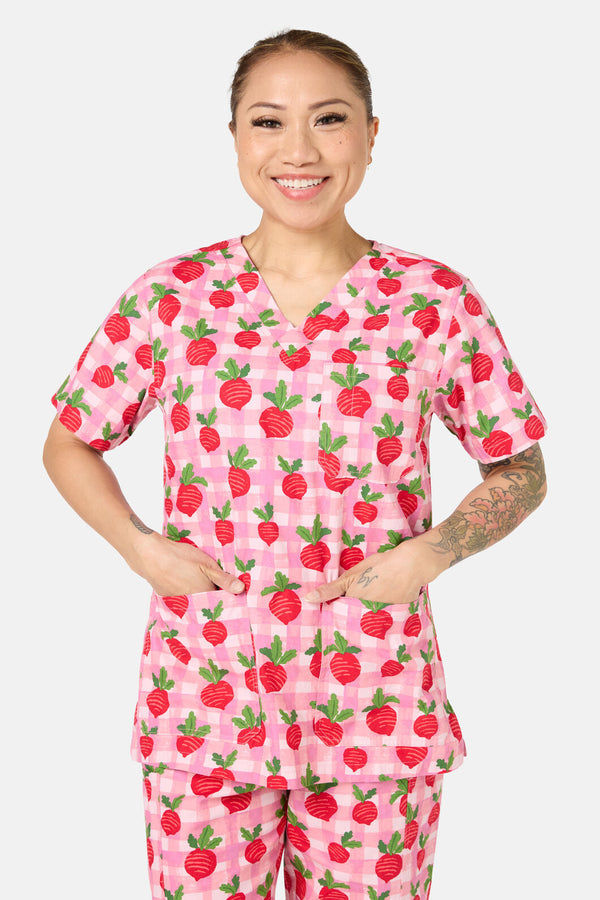 Princess Highway - Radish Scrub Set - pink