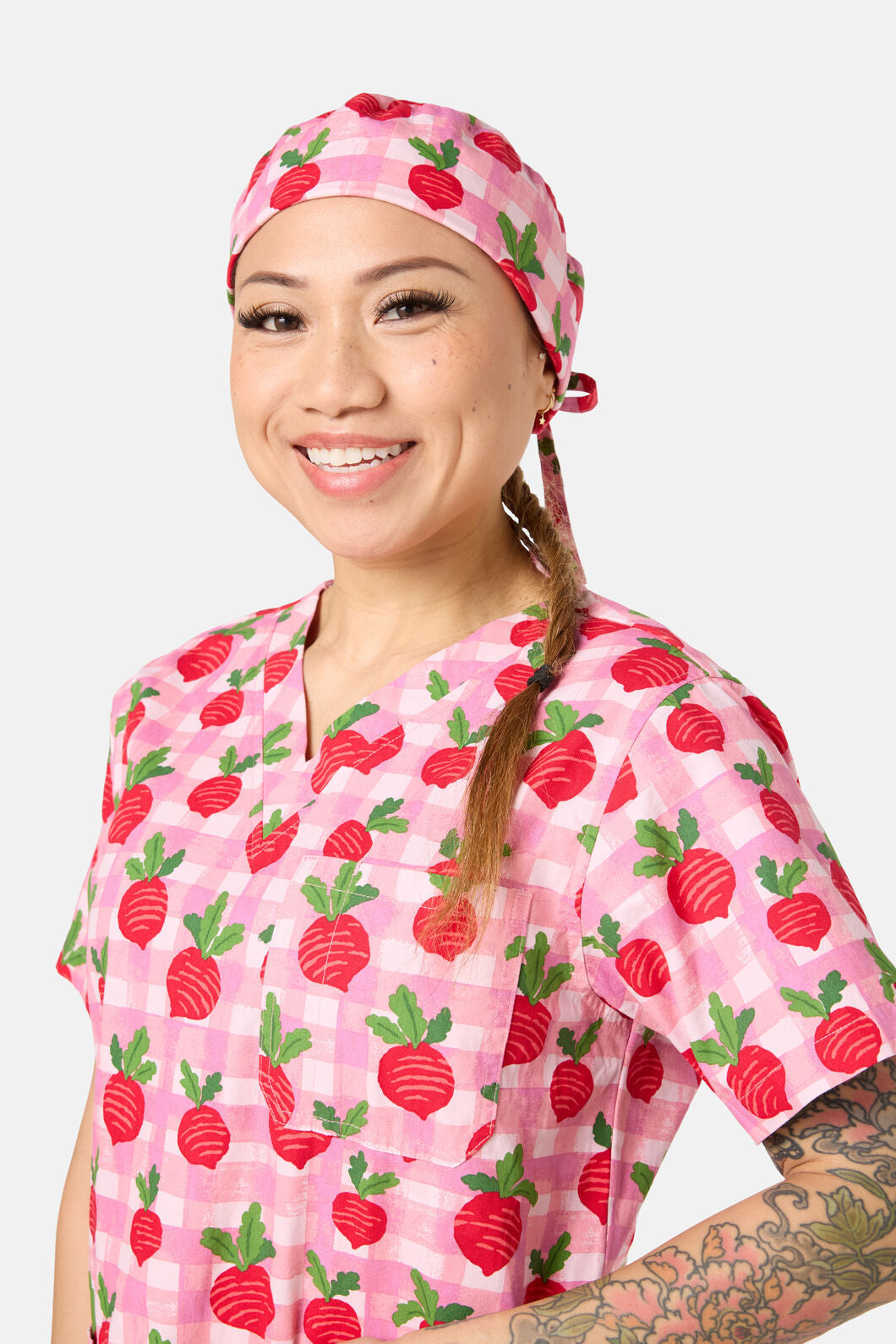 Princess Highway - Radish Scrub Hat - pink