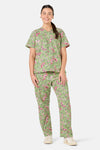 Princess Highway - Yvette Butterfly Scrub Set - green
