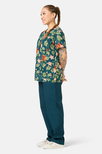Princess Highway - Pumpkin Mixed Scrub Set - teal