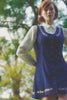 Princess Highway - Luxe Fleur Embroidered Pinny - blue-denim