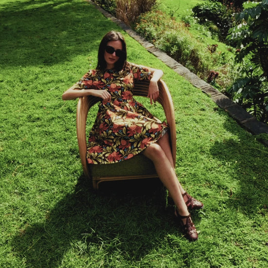 Princess Highway - Waratah Smock Dress - chocolate
