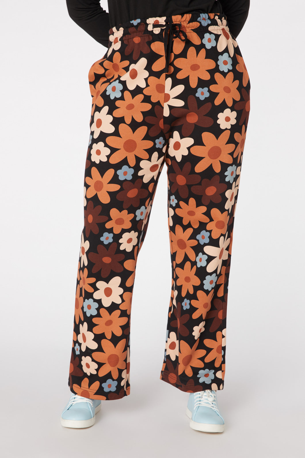 60S Daisy Floral Straight Leg Pant – Princess Highway