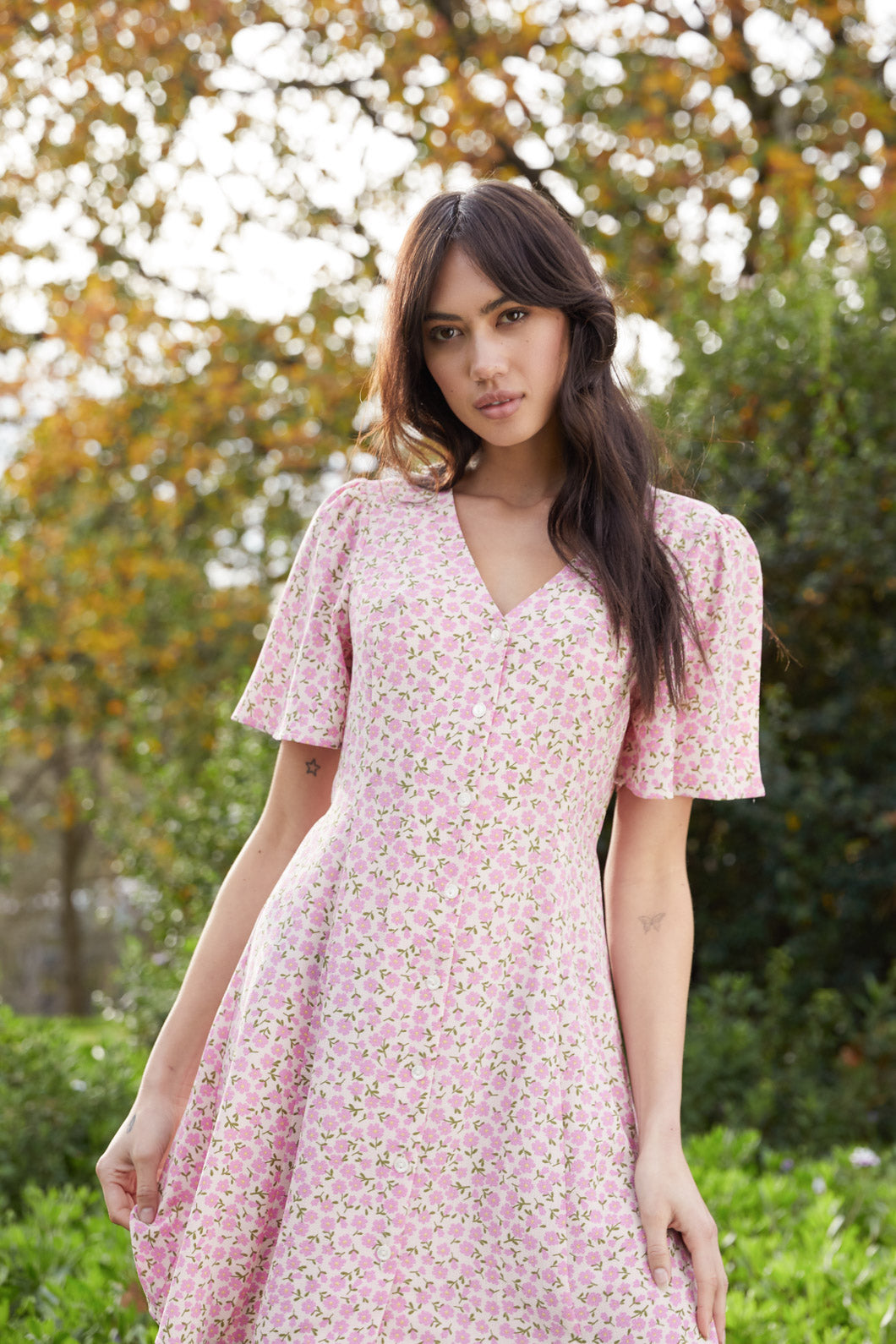 Elsa Ditsy Mini Dress Princess Highway