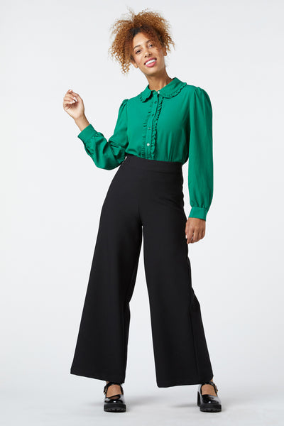 Women's Tailored Relaxed Straight Pant | Women's Bottoms | Abercrombie.com